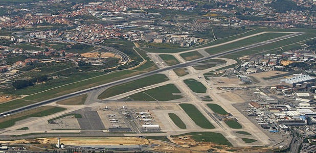 Lisbon International Airport.