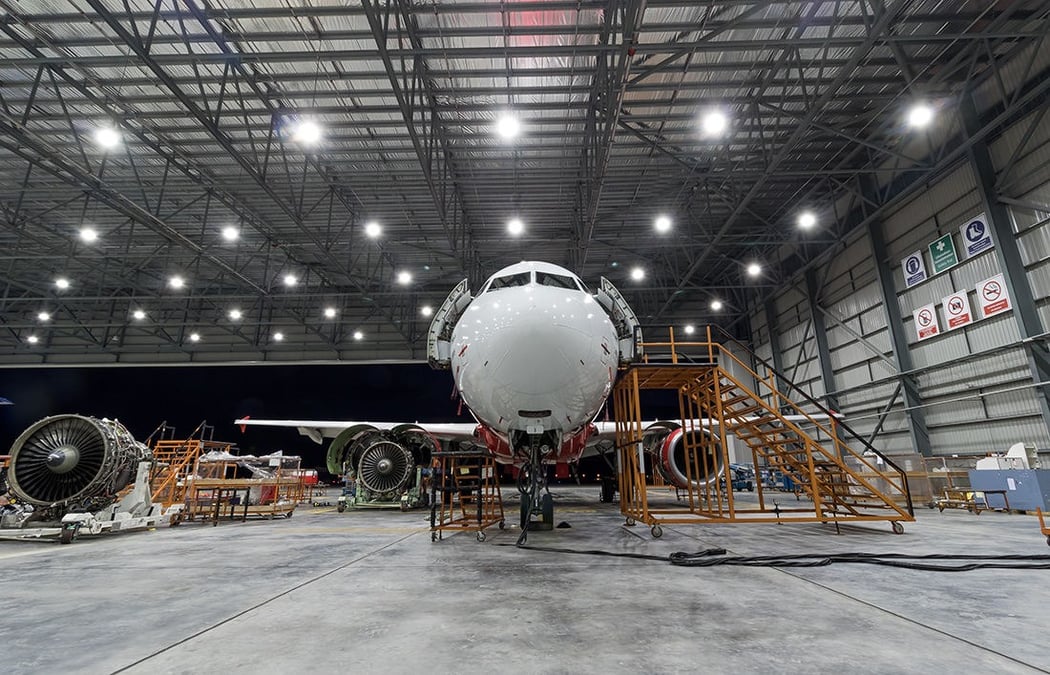 Avec son deuxième hangar, Sepang Aircraft Engineering peut traiter huit Airbus A320 à la fois.
