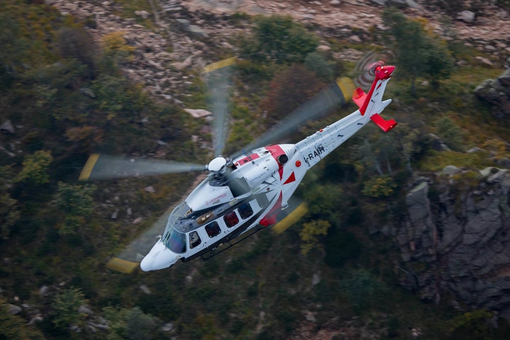 AW189K, launch platform for the Aneto.