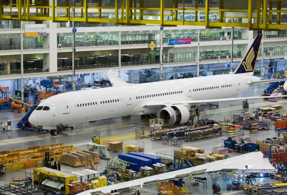 Singapore Airlines doit réceptionner son premier Boeing 787-10 au cours du premier semestre 2018.