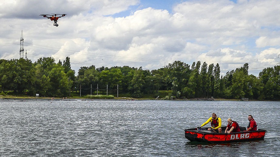 Le H520 permet d'appuyer les interventions des équipes de secours.