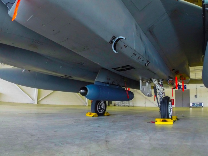 Pod Legion monté sur un F-15.