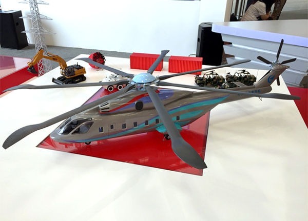 Heavy-lift helicopter concept.