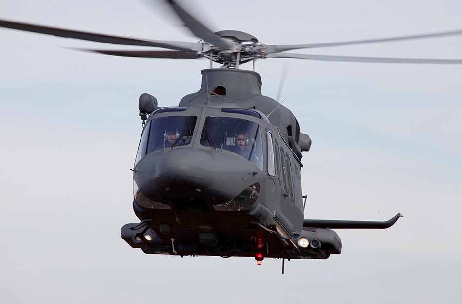 Le MH-139 version dérivée de l'AW139 destinée à l'US Air Force.