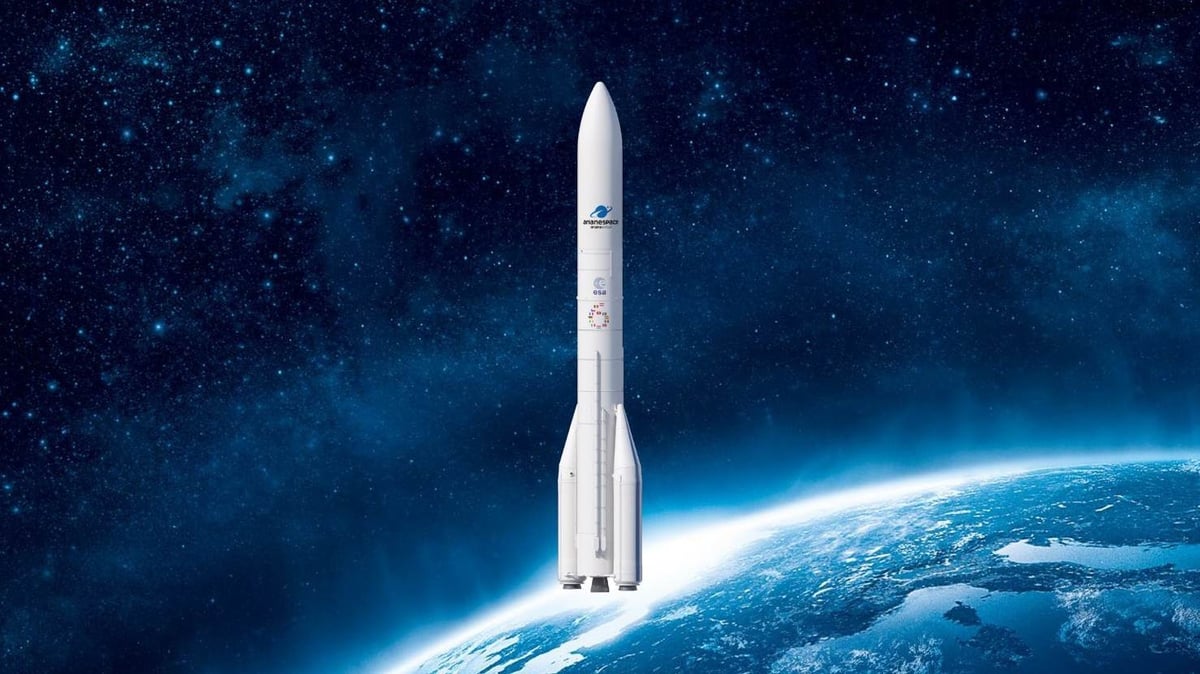 Vue d'artiste d'une Ariane 62