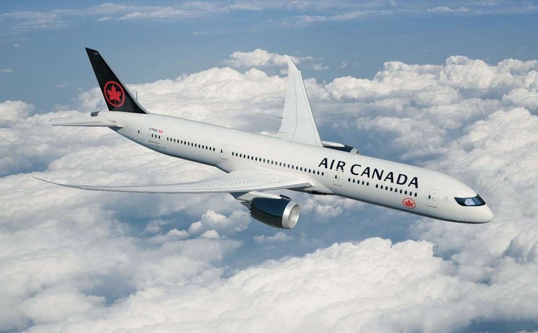 Le B787 Dreamliner d'Air Canada