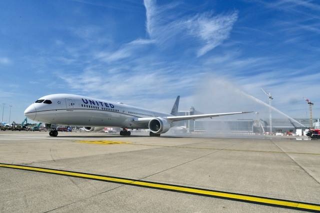 United est la première compagnie à opérer le B787-10 à Bruxelles.