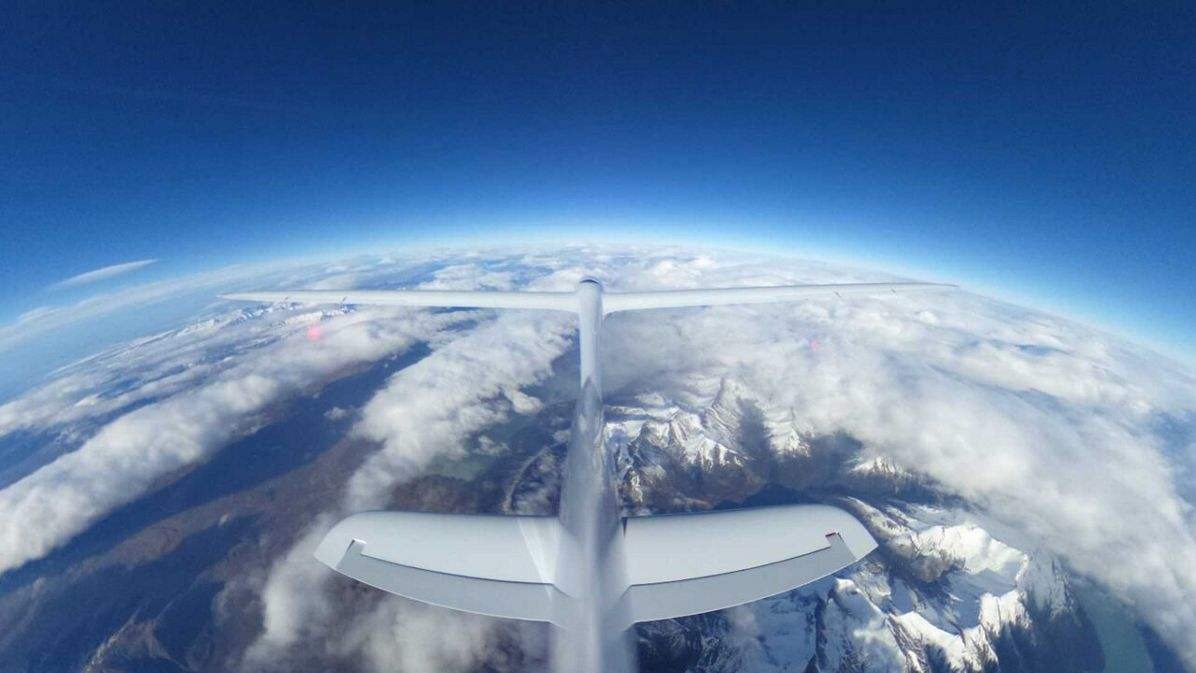 Perlan 2 at 30,000ft.