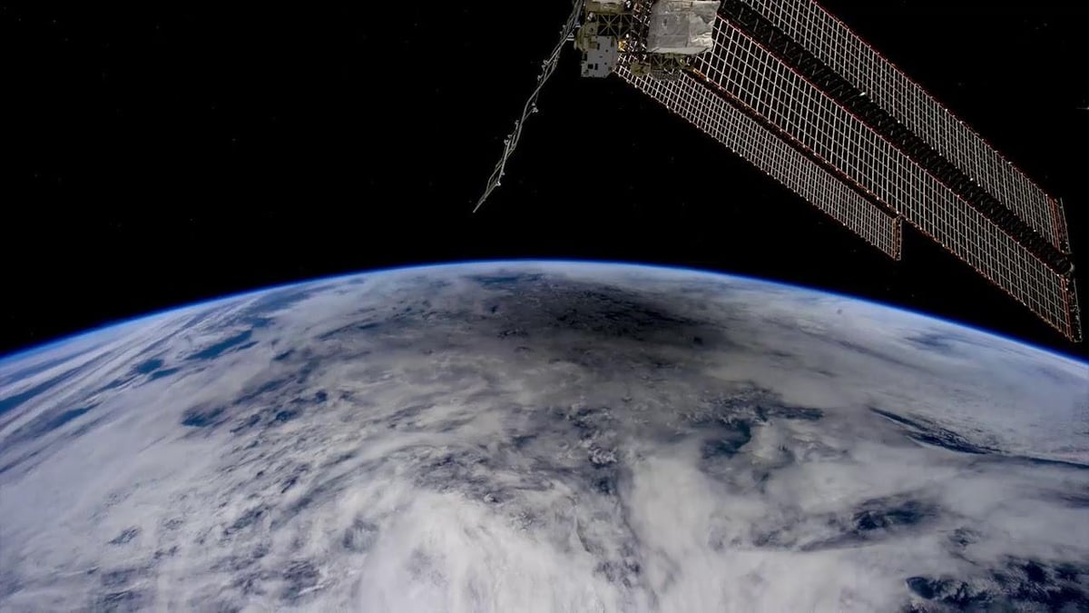 L'éclipse de mai 2012 vue depuis l'ISS.