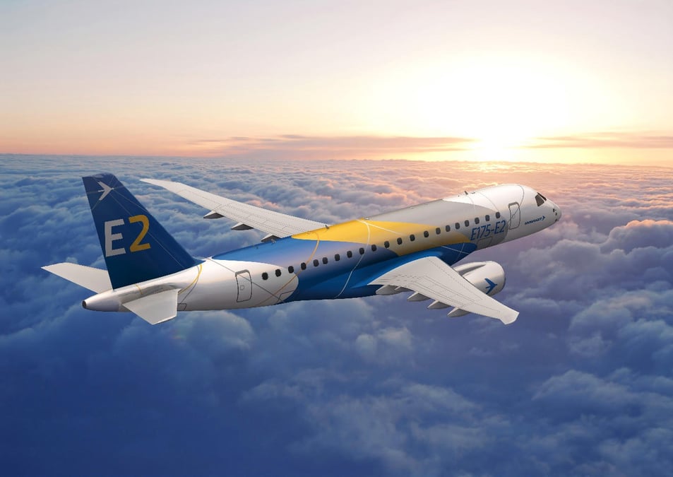 Liebherr-Aerospace concevra le train d'atterrissage principal de l'Embraer E175-E2.