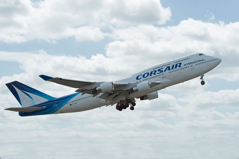 Un Boeing 747-400 de Corsair