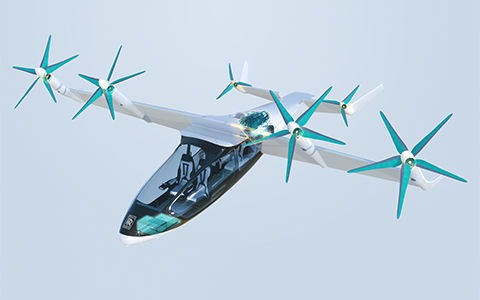 Hybrid-electric propulsion concept.