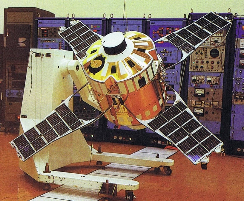 Le satellite Signe-3 en 1977.