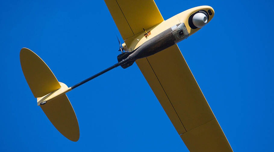 Thales expose son système Spy'Ranger pendant le salon du Bourget.