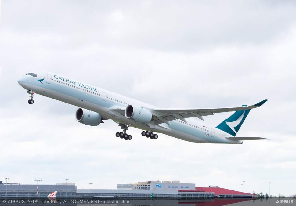 Cathay Pacific A350-1000.
