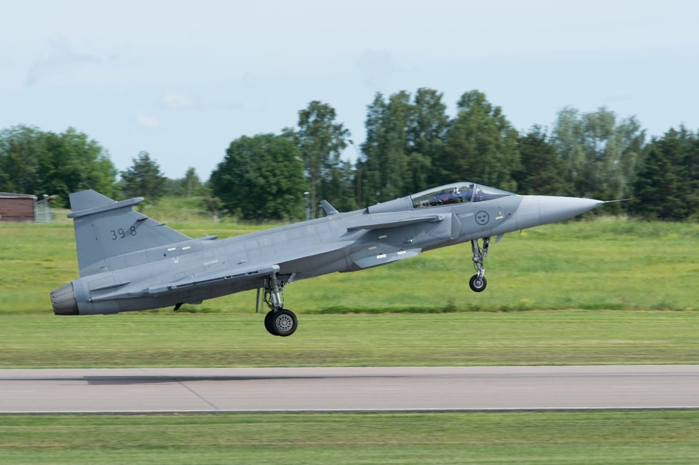 Premier décollage du Gripen E
