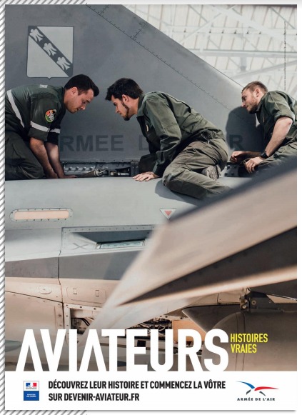 L'armée de l'Air présente sa campagne de recrutement à l'occasion du SIAE.