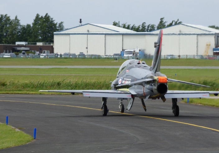 Premier vol de l'Advanced Hawk