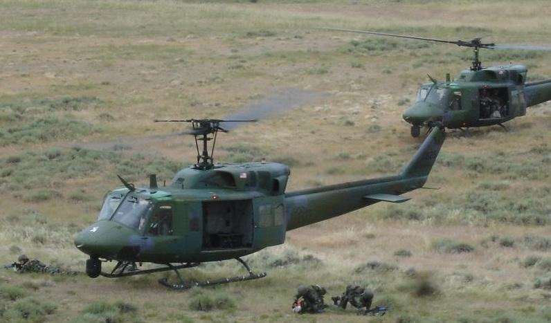 Taiwan a offert deux UH-1H au Burkina Faso.