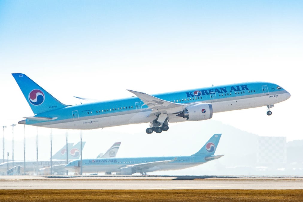 Korean Air doit au total recevoir 10 Boeing 787-9 dans sa flotte.