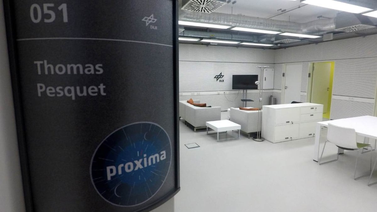 L'appartement qui attend l'astronaute français à Cologne.