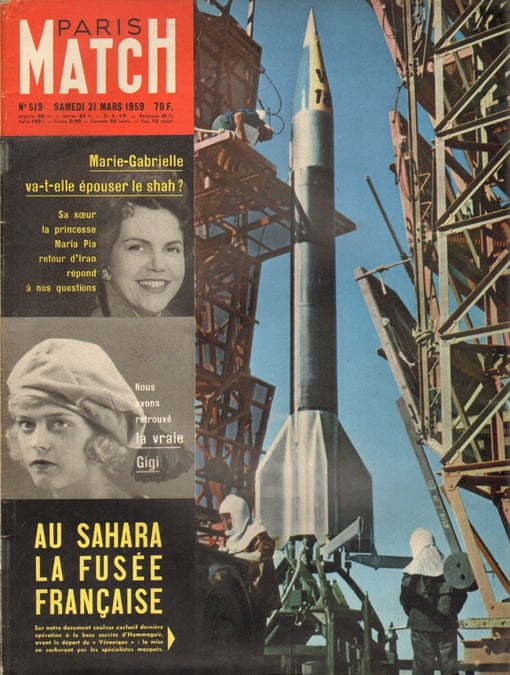 Couverture du Paris Match du 21 mars 1959