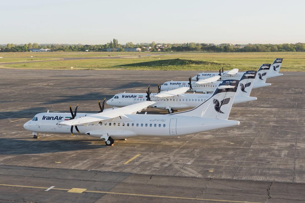 Iran Air vient de réceptionner ses quatre premiers ATR 72-600.
