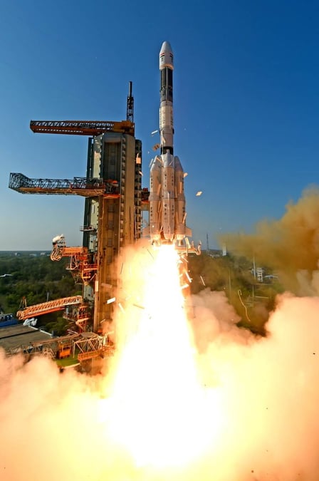 Le GSLV Mark II effectuait son cinquième vol depuis avril 2010.