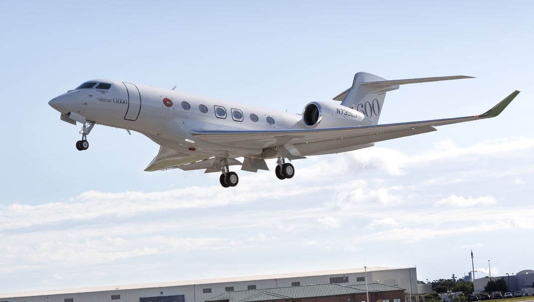 Le troisième Gulfstream G600 vient de réaliser son baptême de l'air.