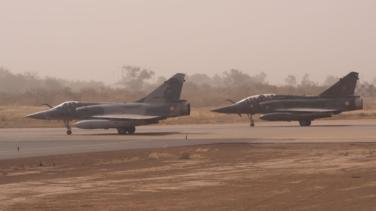 Des Mirage 2000 ont participé à l'opération Bayard