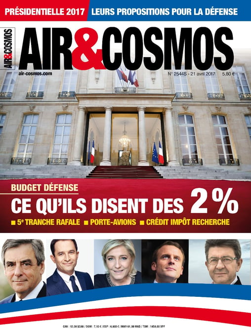 A quelques heures de la fermeture des bureaux de vote, retrouvez dans le numéro d'Air&Cosmos les ambitions de 5 candidats à la présidentielle.