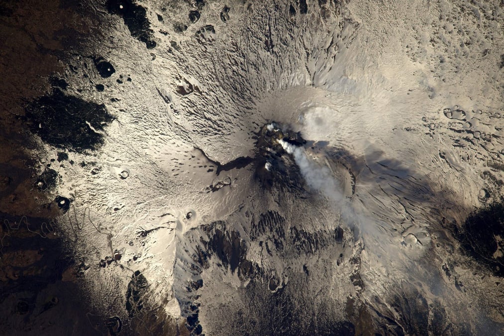 L’Etna, vu depuis l’ISS.