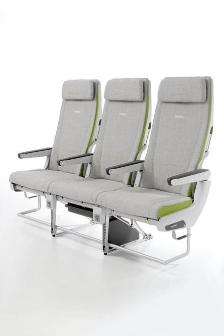 Le siège classe Economie de Recaro Aircraft Seating a accroché trois nouveaux clients : Flydubai, Hainan Airlines et Gulf Air.