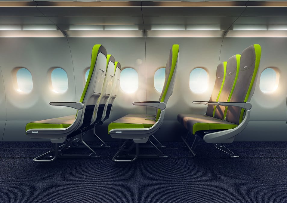 Le Flex Seat en configuration normale.