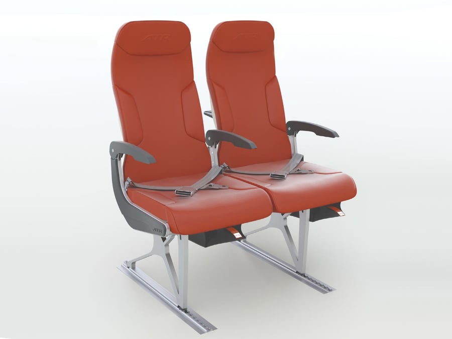 ATR a retenu les sièges conçus par l'italien Geven pour des ATR 72-600 et ATR 42-600.