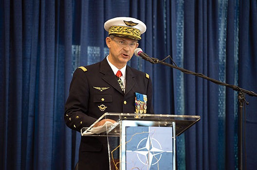 Le général Denis Mercier, commandant suprême allié transformation de l'OTAN.