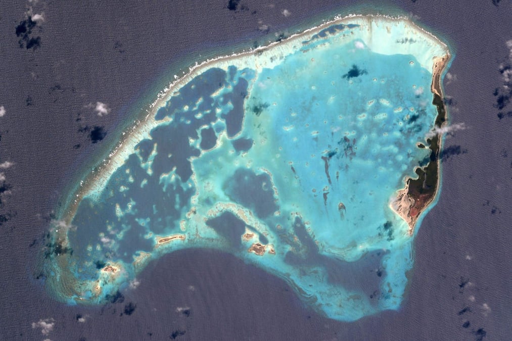 L’archipel des oiseaux, vu depuis l’ISS.
