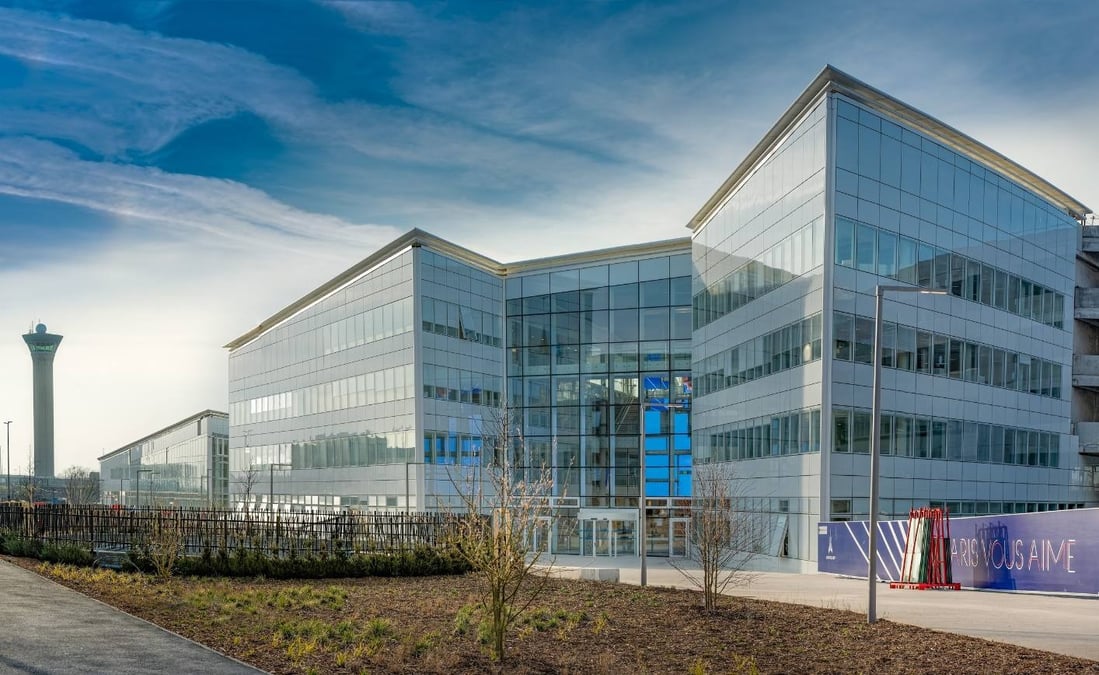 Le nouveau siège du groupe ADP à Roissy CDG