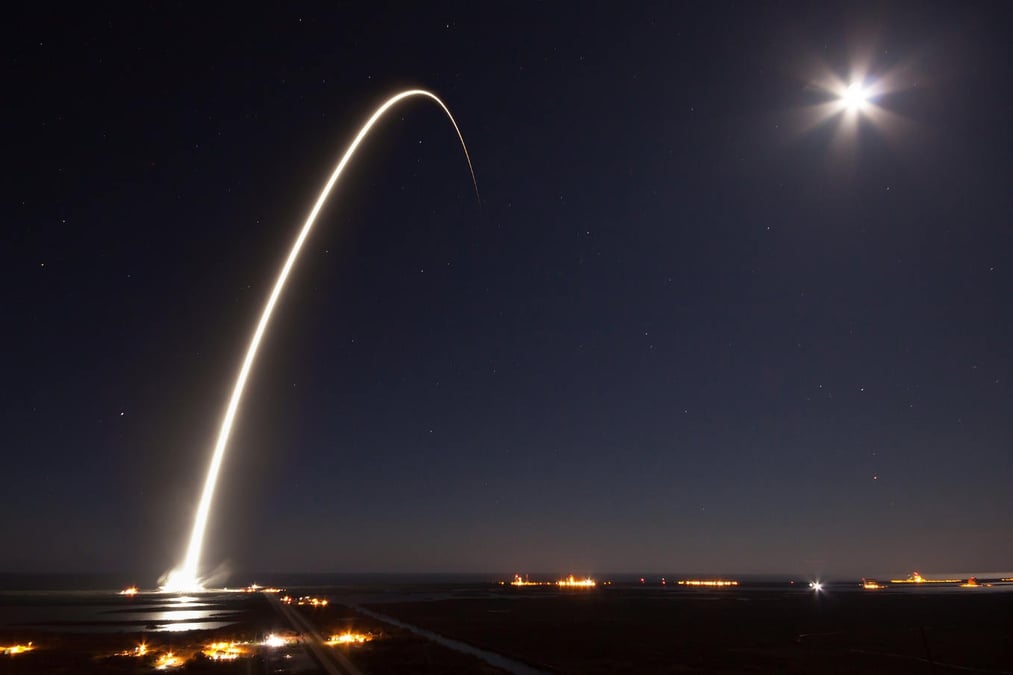 Premier lancement de nuit depuis le LC-39A depuis février 2010.