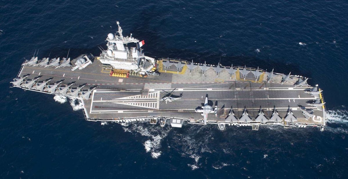Charles de Gaulle carrier.