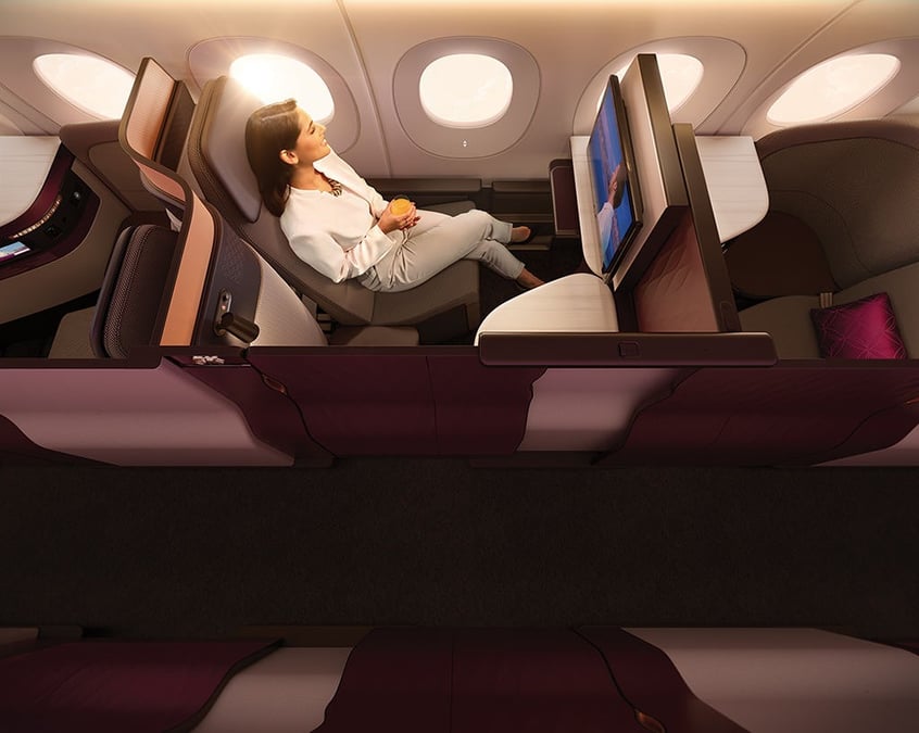 La nouvelle classe affaires QSuite de Qatar Airways