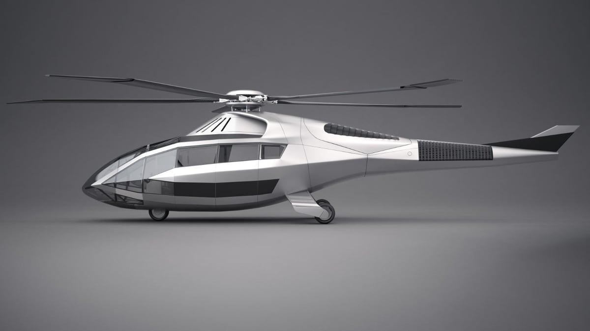 Le concept d'hélicoptère du futur de Bell Helicopter, dévoilé au salon Heli Expo..