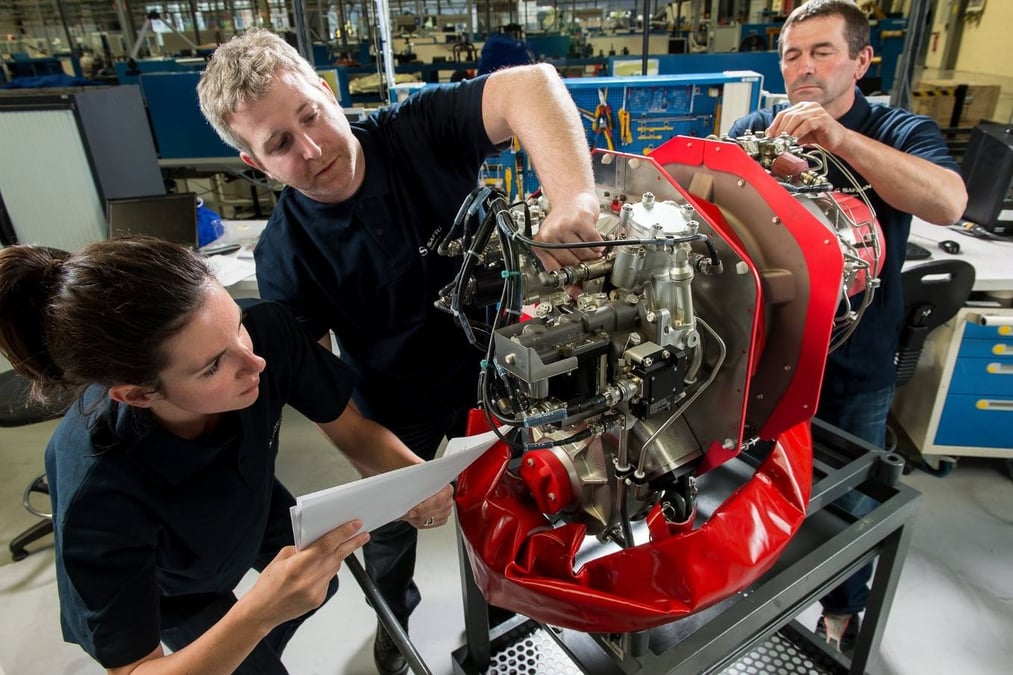 Le Bell 505 est motorisé par un turbomoteur Arrius 2R