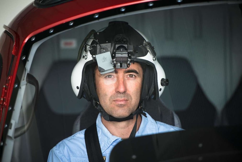 Le système "Eyes out" d'aide aux pilotes d'hélicoptères peut être disposé sur tout type de casque.