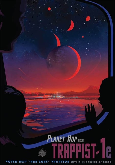 La Nasa a déjà préparé les affiches de voyage...