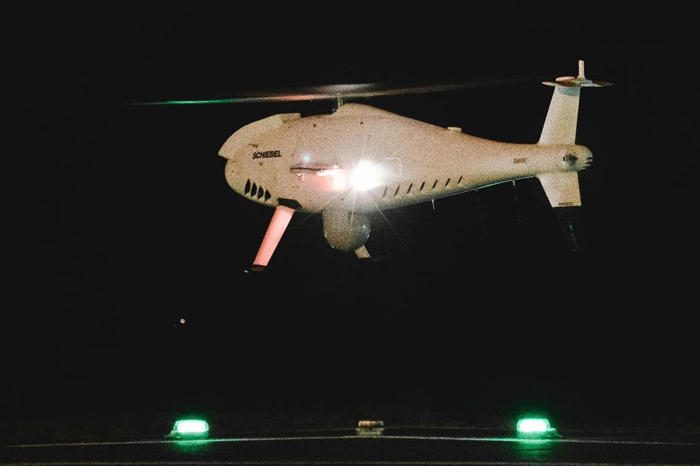 Le Camcopter S-100 a conduit des missions ISR pour des plateformes pétrolières au Nigeria.