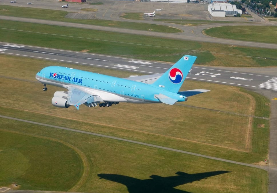 International passenger traffic climbed 8%.