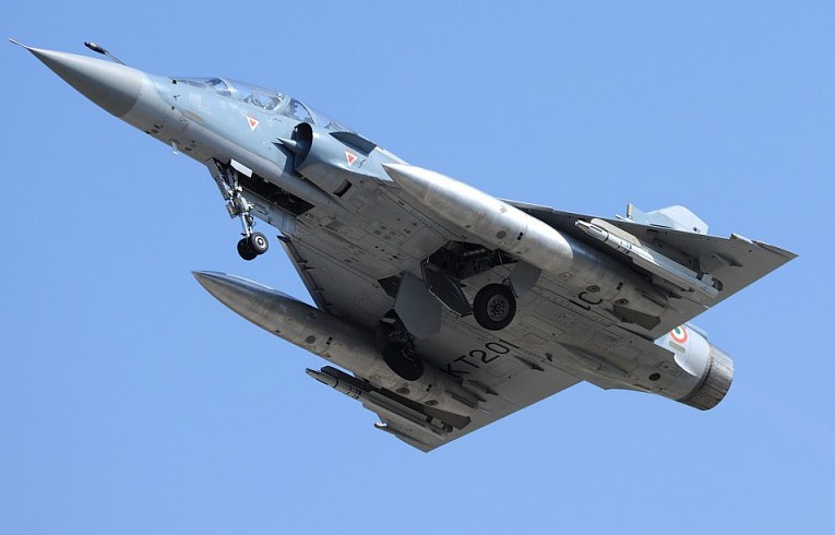 Mirage 2000 indien équipé du missile MICA de MBDA