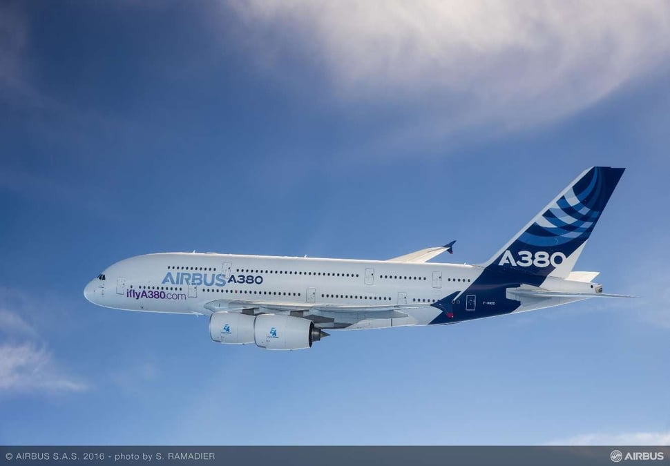 MSN4 Airbus A380.