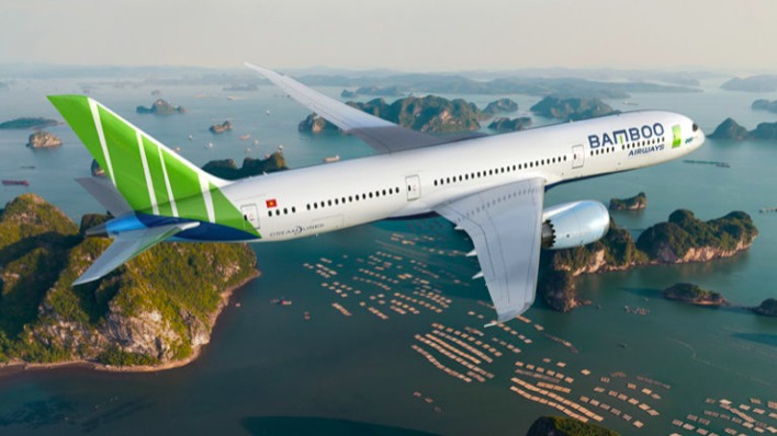 Bamboo Air table sur une flotte de 100 avions en 2022, dont 40 Boeing 787-9.
